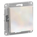 Выключатель одноклавишный Schneider Electric Atlas Design жемчуг