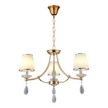 Подвесная люстра Lumina Deco Dominni LDP 9268-3 GD Подвесная люстра Lumina Deco Dominni LDP 9268-3 GD