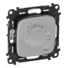 Терморегулятор Legrand Valena Allure для теплых полов с датчиком, алюминий 752034+755327