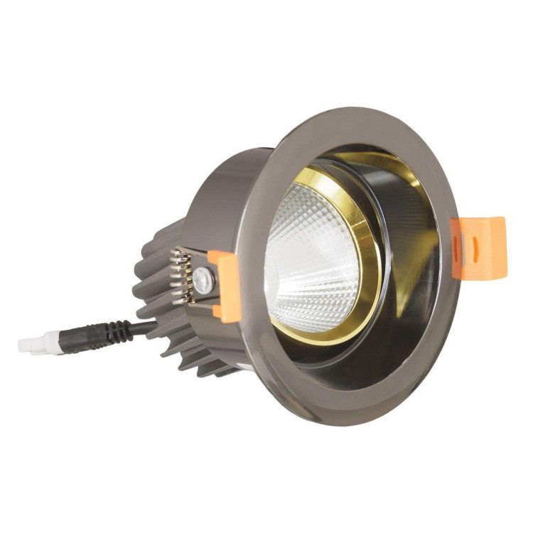 Встраиваемый светодиодный светильник Lumina Deco Dalston LDC Y115 BK+GD Встраиваемый светодиодный светильник Lumina Deco Dalston LDC Y115 BK+GD