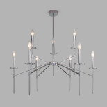 Умная потолочная люстра 60142/9 хром