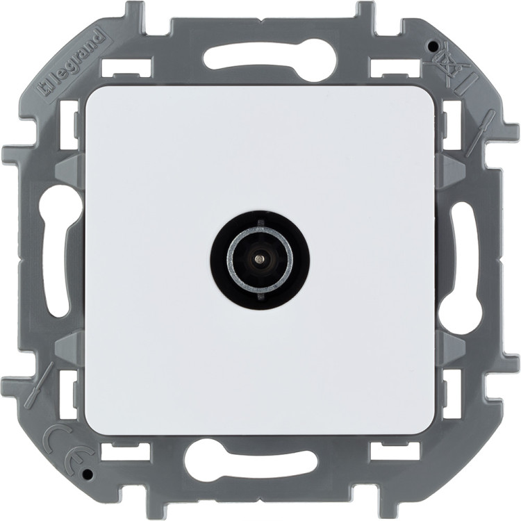 Розетка TV Legrand Inspiria звезда 1,5 дБ, белая, 673850