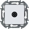 Розетка TV Legrand Inspiria звезда 1,5 дБ, белая, 673850