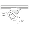 Трековый светильник Technical TR006-1-12W3K-W4K