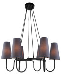 Подвесная люстра Lumien Hall Сиринга 4006/6P-BK-GR-BL