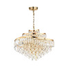 5073/12 HALL (В 2-Х КОРОБКАХ) ODL24 623 золото/прозрачный/металл/хрусталь Люстра E14 12*40W WAYTA