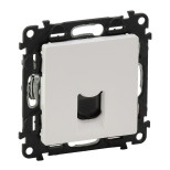 Розетка телефонная Legrand Valena Life RJ-11, 1 выход, белая 753438