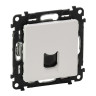 Розетка телефонная Legrand Valena Life RJ-11, 1 выход, белая 753438