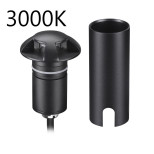 6662/3GL3 NATURE ODL25 729 черный/металл Встраиваемый грунтовый светильник IP67 LED 3W 3000K 12V/24V WALD (нужен драйвер 357781/357782)