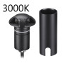 6662/3GL3 NATURE ODL25 729 черный/металл Встраиваемый грунтовый светильник IP67 LED 3W 3000K 12V/24V WALD (нужен драйвер 357781/357782)