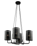Подвесная люстра Lumien Hall Тейл 4002/4P-BK-GR