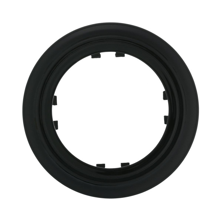 Рамка LK Studio 1-постовая круглая (черный) Vintage-Classic 889108-1