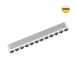 359243 SHINO NT23 179 белый Трековый светильник для низковольтного шинопровода IP20 LED 12W 48V 1140Лм 3000К SMAL