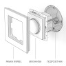Диммер Werkel слоновая кость WL03-DM600-ivory 4690389046292