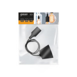 PL011 Светильник подвесной Gauss Decor PL011 черный E27, 1 м, 1/40