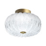 7720/24L PIKO LED SN 028 Светильник металл/стекло/прозрачный/золотой LED 24Вт 3000-6500K D300 IP20 пульт ДУ ANGELO