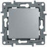 Переключатель промежуточный Legrand Etika алюминий 672409