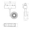 Трековый светильник Technical TR024-2-10W3K