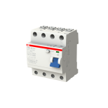 УЗО четырехполюсный ABB F204 0,3-300мА AC-25