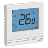 Терморегулятор Schneider Electric Atlas Design с датчиком, белый