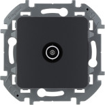 Розетка TV Legrand Inspiria звезда 1,5 дБ, антрацит, 673853