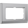 Рамка Werkel Stark для двойной розетки серебряный WL04-Frame-01-DBL 4690389117206