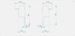 Заглушка Deko-Light End Cap R-EL-03-10 Set 2 pcs 979710