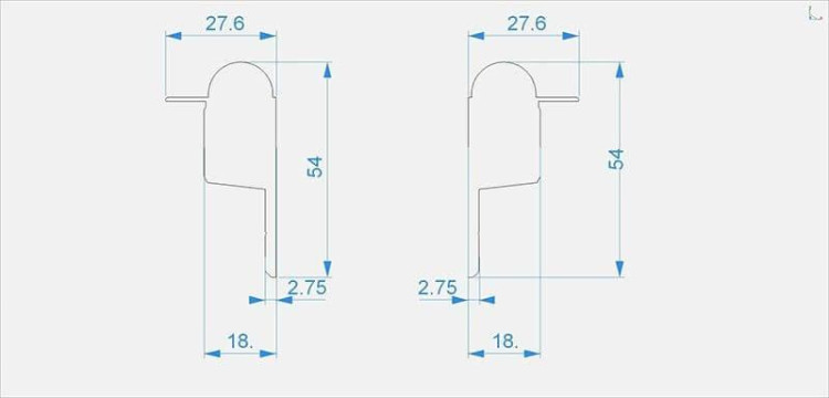 Заглушка Deko-Light End Cap R-EL-03-10 Set 2 pcs 979710