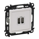 Зарядное устройство Legrand Valena Life белое 753412