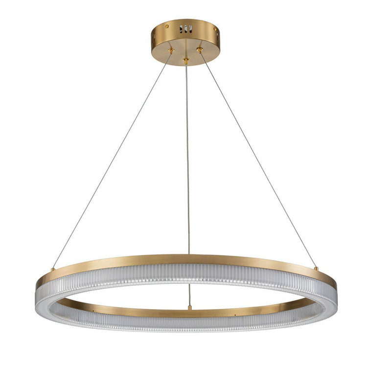 Подвесной светодиодный светильник Indigo Perfetto 14011/1P Brass V000065L