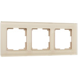 Рамка Werkel Favorit на 3 поста шампань WL01-Frame-03 4690389122972