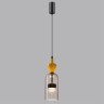 5046/12LB L-VISION ODL24 431 черный/светл.коричневый/металл/стекло/керамика Подвес LED 12W 4000К 1400Лм PALLETA