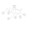 Потолочная люстра Ideal Lux Octopus PL6 Bianco 174921 Потолочная люстра Ideal Lux Octopus PL6 Bianco 174921