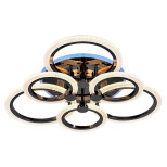 Потолочная светодиодная люстра Profit Light 8076/3+3 PBK Потолочная светодиодная люстра Profit Light 8076/3+3 PBK