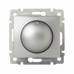 Светорегулятор Legrand Valena Classic поворотный, 40-400 Вт, алюминий 770261