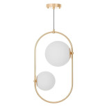 Подвесная люстра Lumina Deco Panari LDP 1210-2 GD Подвесная люстра Lumina Deco Panari LDP 1210-2 GD