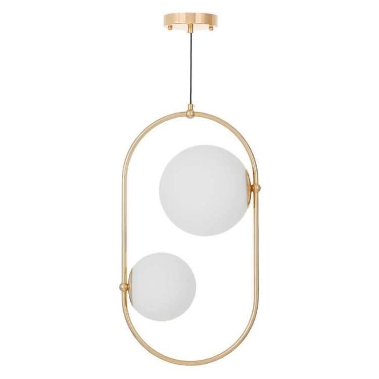 Подвесная люстра Lumina Deco Panari LDP 1210-2 GD Подвесная люстра Lumina Deco Panari LDP 1210-2 GD