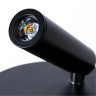 A8232AP-1BK Светильник настенный ELECTRA 3x6Вт 550Lm 3000K Ø14 черный IP20