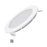 939111209 Встраиваемый светильник Gauss ультратонкий круглый IP20 9W, 145х22, Ø130, 4100K 660лм 1/20