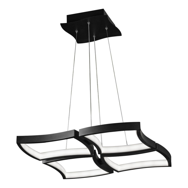 Подвесной светодиодный светильник iLedex Roomy 8196-4-D-T BK Подвесной светодиодный светильник iLedex Roomy 8196-4-D-T BK