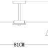 Потолочная люстра Arte Lamp Tyler A1031PL-8WH