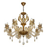 Подвесная люстра iLamp Asia 61078-8+4 BR