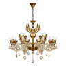 Подвесная люстра iLamp Asia 61078-8+4 BR