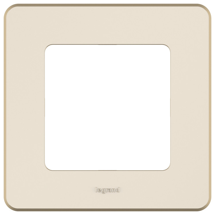 Рамка Legrand Inspiria на 1 пост слоновая кость, 673931