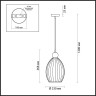 Подвесной светильник Odeon Light Storzo 4712/1A