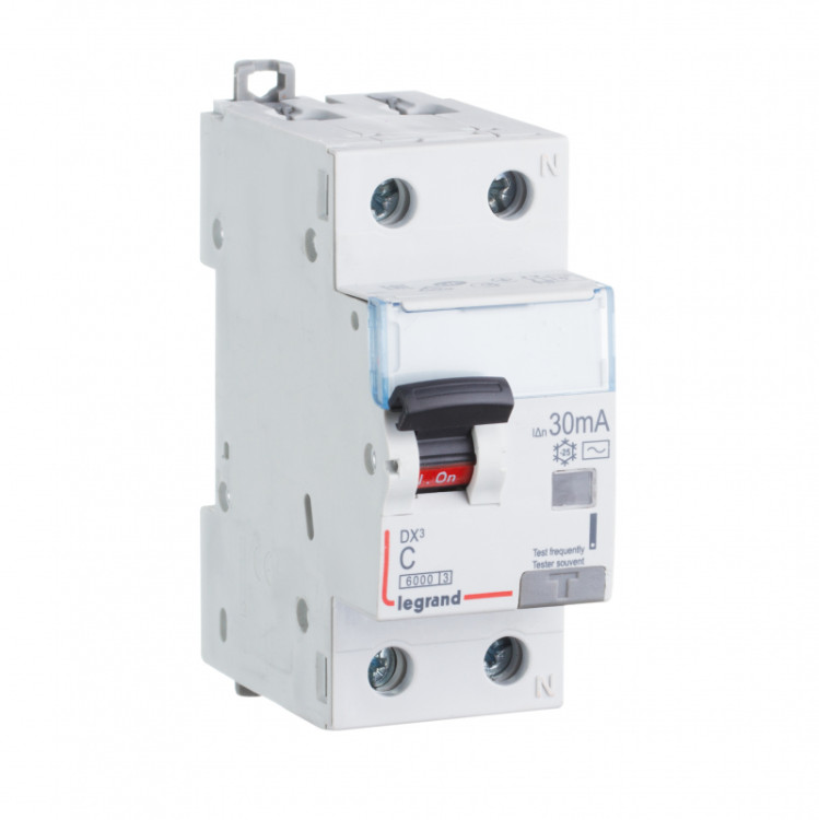 Дифавтомат Legrand АВДТ DX3 1П+Н C3А 30MA-AC