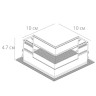 Коннектор L-образный Arte Lamp Linea-Accessories A480733