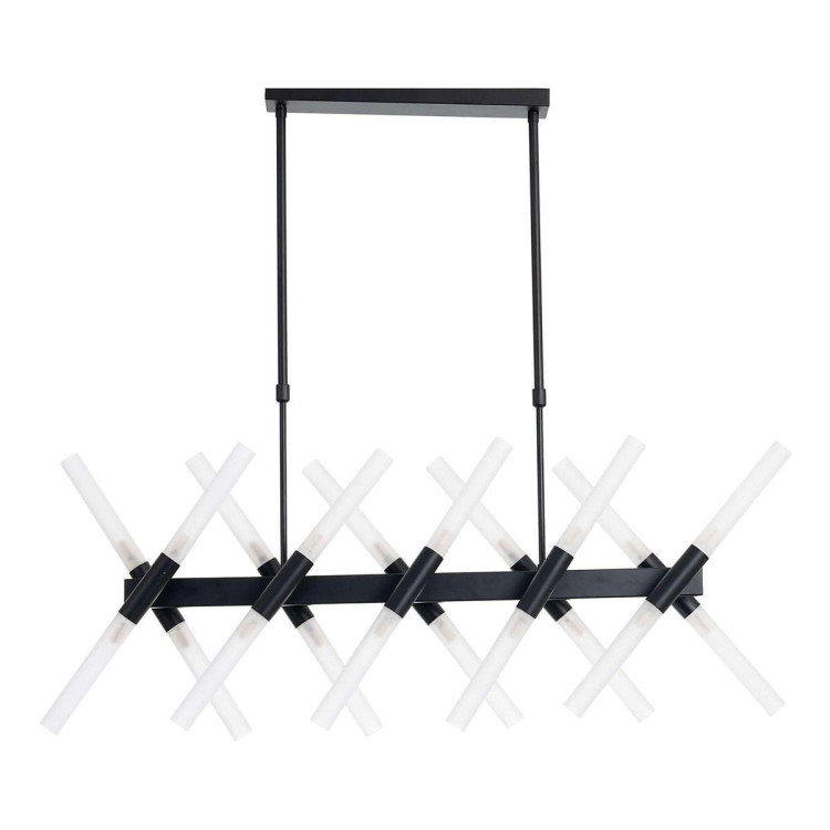 Подвесная люстра Lumina Deco Alford LDP 6036-20 BK Подвесная люстра Lumina Deco Alford LDP 6036-20 BK