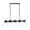 Подвесная люстра Lumina Deco Alford LDP 6036-20 BK Подвесная люстра Lumina Deco Alford LDP 6036-20 BK