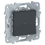 Выключатель релейный Schneider Electric Unica New Wiser антрацит